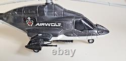 HELICOPTERE AIRWOLF GRAND MODELE 16 35 cm ERTL 1984 DIE CAST