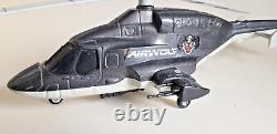 HELICOPTERE AIRWOLF GRAND MODELE 16 35 cm ERTL 1984 DIE CAST