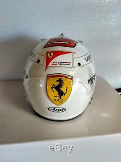 Helmet 1/2 / Casque / Casco Vettel First Test Ferrari 29/11/2014