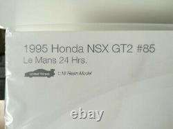 Honda NSX le Mans TSM model 1/18
