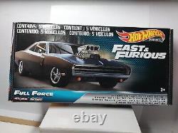 Hot Wheels 1/64? Fast & Furious Full Force Set 5/5 Pack Luxe
