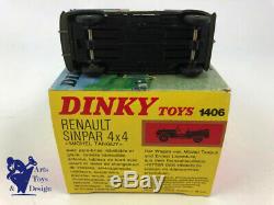Jouet Ancien D'epoque Dinky Toys France 1406 Renault Sinpar Michel Tanguy