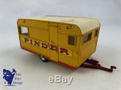 Jouet Ancien D'epoque Dinky Toys France 882 Peugeot 404 Caravane Pinder Av Boite