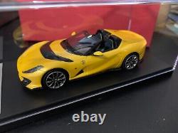 LOOKSMART LOOLS531A Ferrari 812 Compétition A Spider Jaune Tristato 1/43