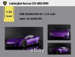 Lamborghini Huracan EVO Alpha Model kit resine 1/24 NEW