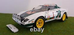 Lancia Stratos Hf Rally Monte Carlo 1977 # 1 Alitalia Rallye 1/18 Kyosho 08132a