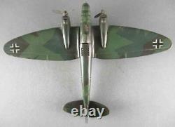Lehmann n° 833 WW2 Avion Allemand Luftwaffe Heinkel HE 111 Tôle Lithographiée