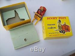Lot 8 Dinky Toys France/england + Boites Originales Voir Liste No Atlas Etat DIV
