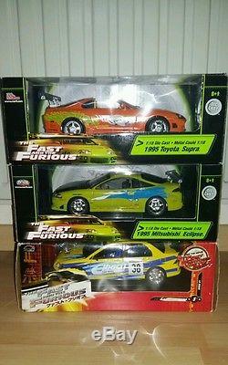Lot fast and furious 1/18 miniatures