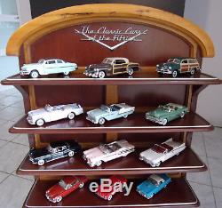 Lot of 12 Franklin mint The classic American cars of the fifties 1/43
