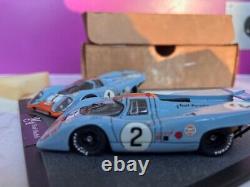 MA Models 1/43 Set of 2 Porsche 917K # 1 & #2 That participated to Daytona 1971
