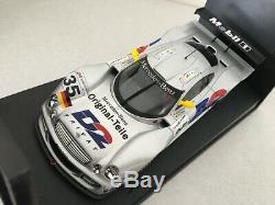 MERCEDES CLK LM N°35 Le Mans 1998 argent / silver Autoart 1/18 CLK GTR