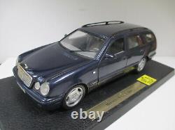 MERCEDES E420 S210 BREAK WAGON AVANTGARDE CLASSE E BLEU BLUE ANSON 30328 au 1/18