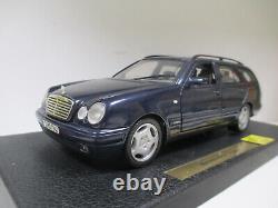 MERCEDES E420 S210 BREAK WAGON AVANTGARDE CLASSE E BLEU BLUE ANSON 30328 au 1/18