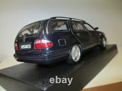 MERCEDES E420 S210 BREAK WAGON AVANTGARDE CLASSE E BLEU BLUE ANSON 30328 au 1/18