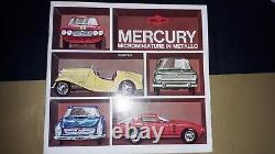 MERCURY 1/43 Lot de 4 automobiles FIAT /INNOCENTI collection exclusive