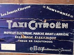 Magnifique jouet taxi andré citroen B14 rare exceptionel sur ebay