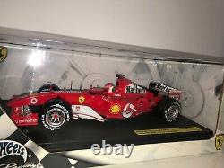 Mattel Hot Wheels 1/18 Ferrari F2004 M. Schumacher Malboro Italian GP B6200-2456