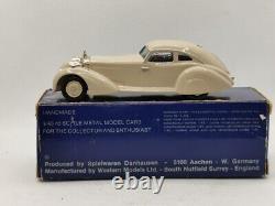 Mercedes 500K Autobahnkurier métal blanc METAL43 n° 1025 (rare couleur) ech 1/43