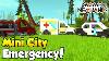 Mini City Ep 5 Miniature Police Car Fire Truck Ambulance Scrap Mechanic Community Build