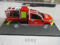 Miniature Ford Ranger 2 portes Pick-Up VLHRP Pompiers Alarme 0036 1/43 SDIS 24