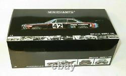 Minichamps éch. 1/18 BMW 3.5 CSL Alpina Faltz n°42 Gr. 5 24H Le Mans 1976