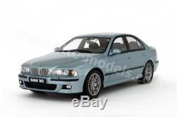 NEUVE BMW M5 e39 silverwater blue 1/18 (2500ex) otto ottomobile OT554