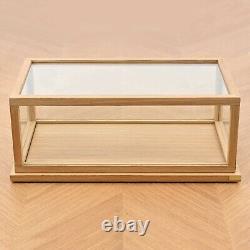 NOREV 889027N Display Box in Glass and FSC Oak 1/12