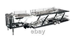 NZG 971 Lohr Car Transporter black silver 1/18