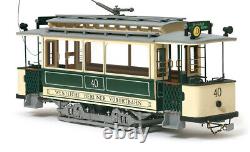 OcCre 53004 Berlin Tram Wooden-Metal Model Kit, Échelle 124