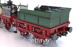 OcCre 54001 Adler Locomotives Wooden-Metal Model Kit, Échelle 124
