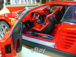 POCHER 1/8e Ferrari Testa Rossa LIMOUSINE SPORT avec vitrine