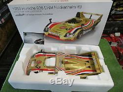 PORSCHE 936 DRM # 3 TEAM JOEST RACING 1/18 TRUESCALE TSM121805 voiture miniature