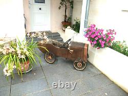 Photos Fleurs Pour Les Dames, Voiture A Pedales Annee 1925/1935