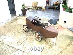 Photos Fleurs Pour Les Dames, Voiture A Pedales Annee 1925/1935