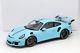 Porsche 911 (991) GT3 RS Jeux olympiques bleu avec vitrine 112 Spark