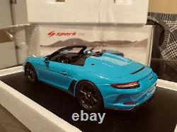 Porsche 911 991 Speedster 1/18 Spark Blue 18s467