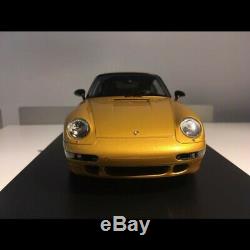 Porsche 911 Turbo type 993 Gold Porsche Classic 1/18 Spark