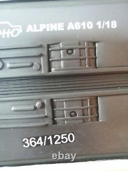 RARE ALPINE A610 ALBERTVILLE 1/18 OTTOMOBILE OT553 Pas Renault 5 A110 A310 GTA