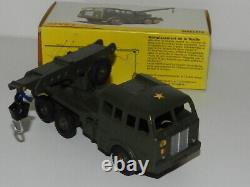 RARE Dinky Toys 806 France militaire Berliet 6X6 depannage wrecker boite filet