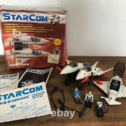 RARE StarCom Star Wing StarHawk MATTEL + STARWOLF