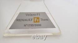 RARE Volant Renault F1 Team Edition Limitée Fernando Alonso 2005 R25