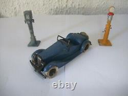 Rare Dinky Toys Made In France Roadster 2 Places 24h Avant Guerre