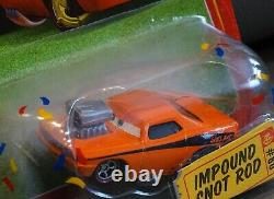 Rare Disney Pixar Cars Impound Snot Rod With Confetti Limited Edition Chase #80