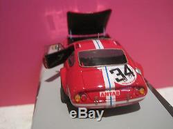 Rare! Superbe Ferrari 365 Gtb/4 Le Mans 1972 #34 Bbr Gasoline 1/43 Neuf Boite