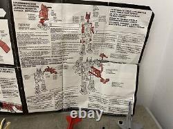 Rare Transformers G1 Euro Superion 100% Complet Avec Les 5 Aerialbot Complets