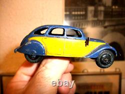Rarissime Dinky Toys Fr Avant Guerre Ref 24 L 402 Taxi + 84ans