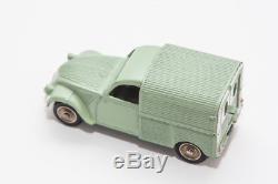 Rarissime Dinky Toys Serie Poch Citroen 2CV Furgoneta