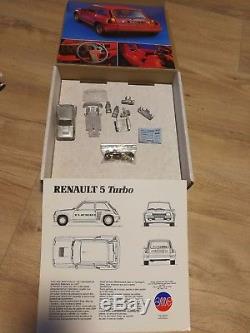 Renault R5 TURBO 1st OA Monte-Carlo Rally'81 Rare AMR whitemetal 1/43 Kit