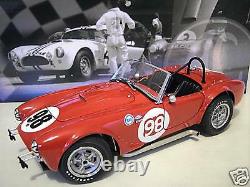 SHELBY AC COBRA 289 # 98 ROAD AMERICA 500 cabriolet rge 1/18 EXOTO 19132 voiture